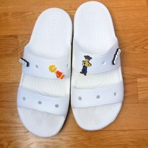 Classic Crocs Sandals in white W11/M9